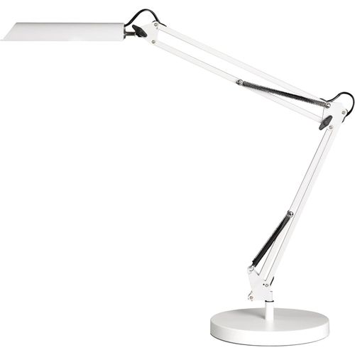 Unilux Swingo LED LED-Schreibtischlampe weiß W