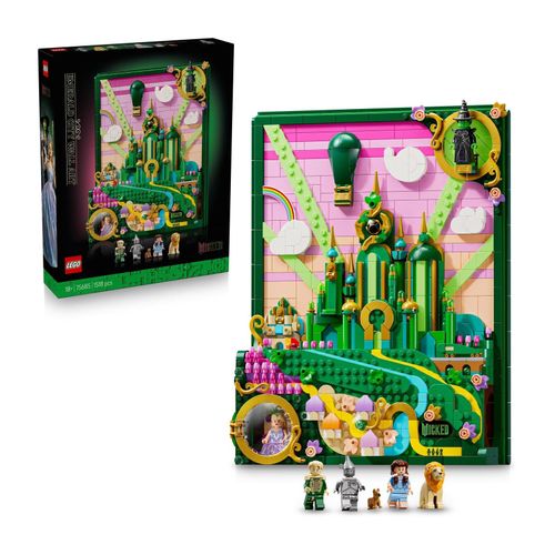 LEGO® Emerald City Wandkunst
