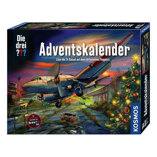 Kosmos Adventskalender Die drei ??? Geister auf dem Flugplatz