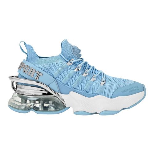 Plein Sport Low-Top Sneaker - Läufer Sneaker Tiger - Gr. 43 (EU) - in Blau - für Damen Image