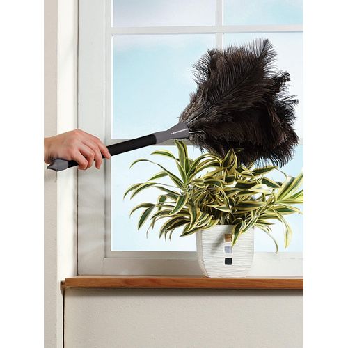 Staubbesen, schwarz, Staubwischer, Staubwedel