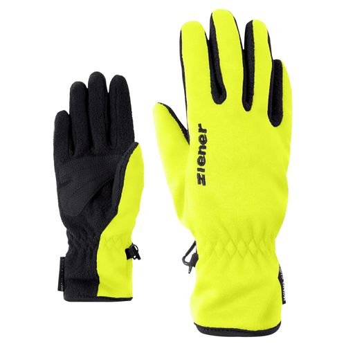 Multisporthandschuhe ZIENER "LIMPORT-Z glove junior", Kinder, Gr. 7.5, poison gelb, Materialmix, Handschuhe