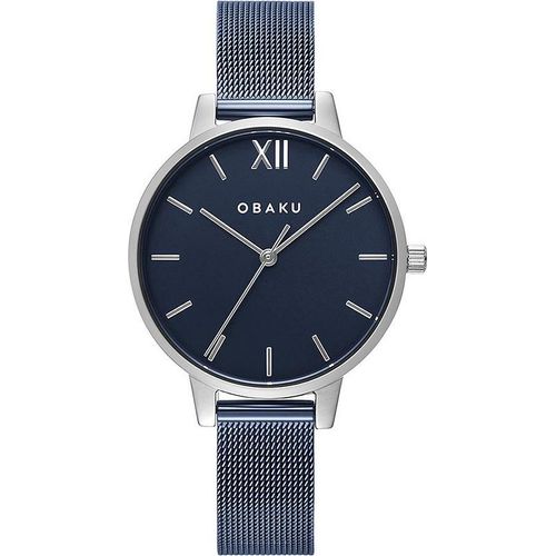 Uhr Obaku Frauen Blau Obaku-V209LXCLML