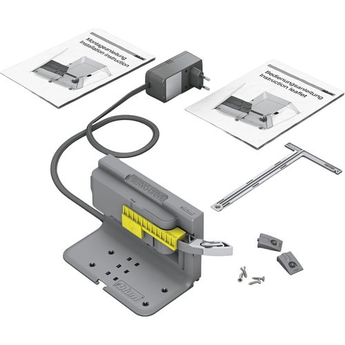 Blum Servo Drive uno für stehende Mülltrennsysteme - lässt die Abfalleimer herausfahren, staubgrau