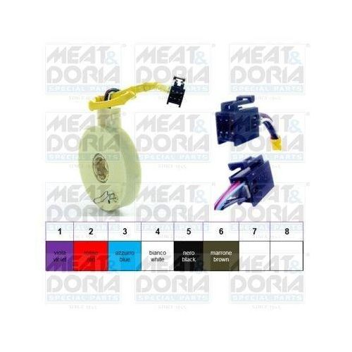 MEAT & DORIA Lenkwinkelsensor 93051 für FIAT PUNTO (188) 24mm