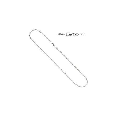 Silberkette JOBO, silber (silber 925), Halsketten, Damen, Silber 925 (Sterlingsilber), L: 42, Silberkette, Panzerkette 925 Silber 42 cm 1,7 mm