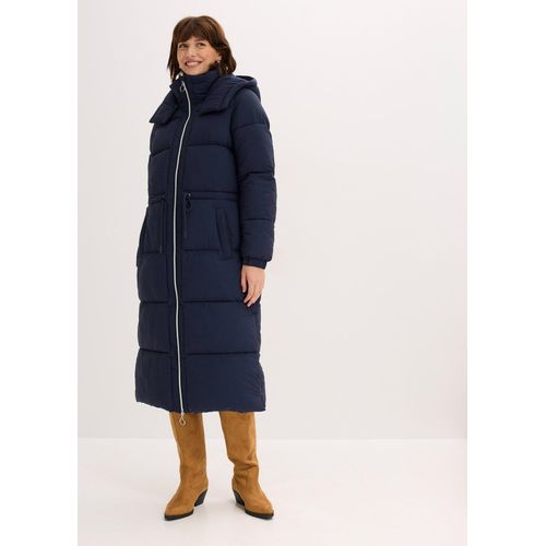 bonprix Wasserabweisender Steppmantel, blau, Gr.38, Wasserabweisender Steppmantel