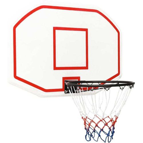Basketballkorb Weiß 109x71x3 cm Polyethylen