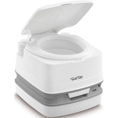 Campingtoilette THETFORD "Porta Potti 145 tragbare Toilette", weiß, Campingtoiletten, KinderB:38,3cm H:33cm T:42,7cm, Kunststoff, B:38,3cm H:33cm T:42,7cm