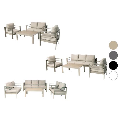 MeXo Gartenmöbel Lounge-Set »Genua«, inkl. Polster Image