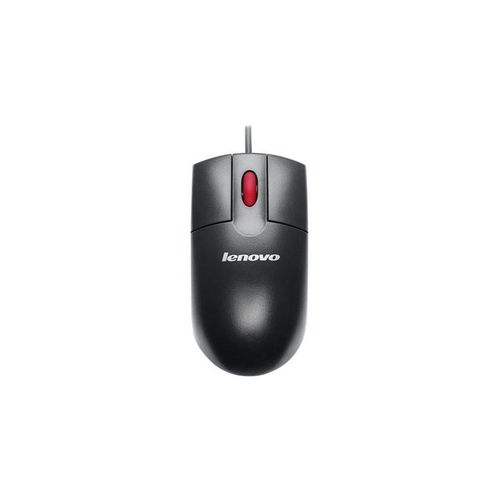 Lenovo - mouse - USB - business black - Maus (Schwarz)