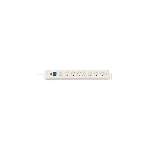 Steckdosenleiste BRENNENSTUHL "Premium-Line", weiß, B:9cm H:50cm T:6,7cm, Steckdosenleisten, mit Schalter