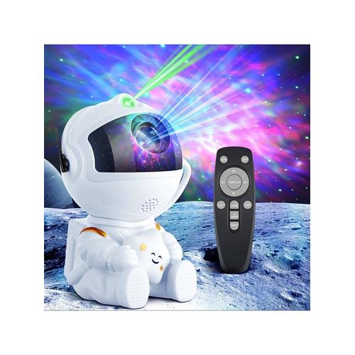 Pro Sternlampe - sitzender Astronaut - Nebula