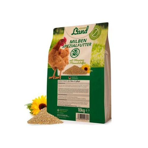 HÜHNER Land Milben Spezialfutter 10kg
