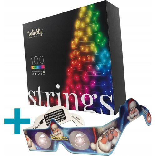 Twinkly Lights Smart 100 Led Rgb Ip44 Mit App Und Musiksynchronisation