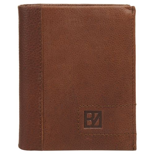 Geldbörse BODENSCHATZ, Damen, braun (cognac), Leder, vintage, Kleinlederwaren, echt Leder