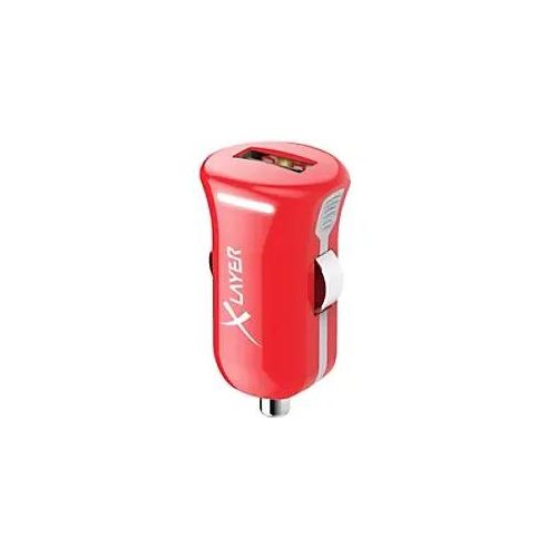 XLAYER 214103 USB-Autoladegerät Adapter Rot