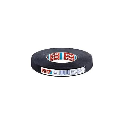 tesa Gewebeband extra Power Perfect 57230 Schwarz 19 mm (B) x 50 m (L) Kunststoff, Zellwollgewebe