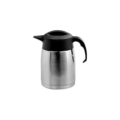 Vakuum Isolierkanne EasyClean 1,6 l Edelstahl Silber, Schwarz