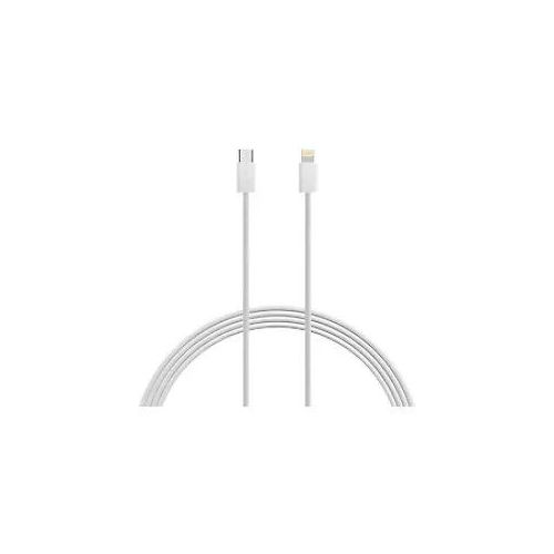 XLayer Ladekabel USB-C Stecker Apple Lightning 2 m Weiß
