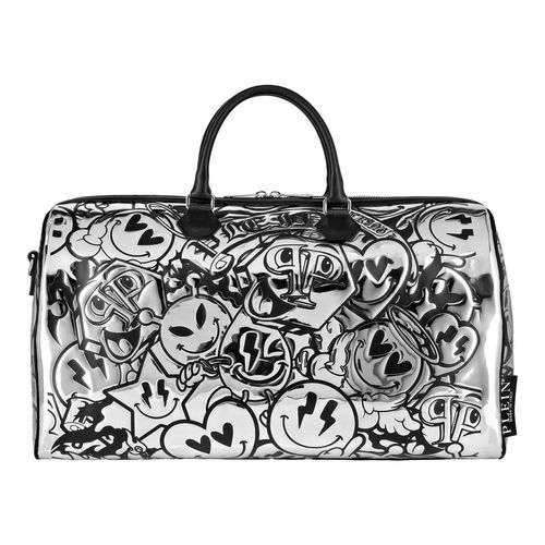 Philipp Plein Weekender - Henkeltasche Smile - Gr. unisize - in Silber - für Damen Image