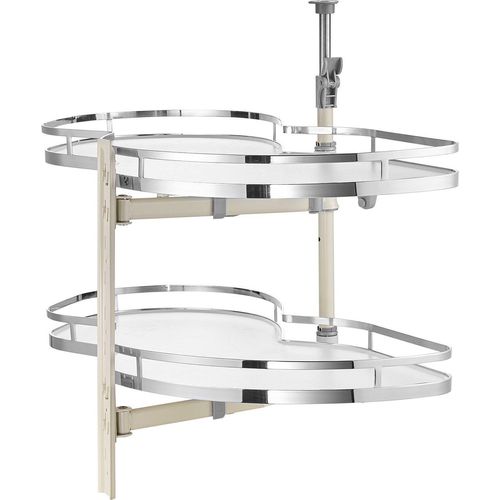 Küchenschrank Organizer 2 Ebenen Soft-Close-Organizer links Ausziehbar