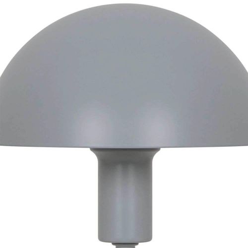 Tischleuchte Ellen mini, grau, Höhe 25 cm, Metall