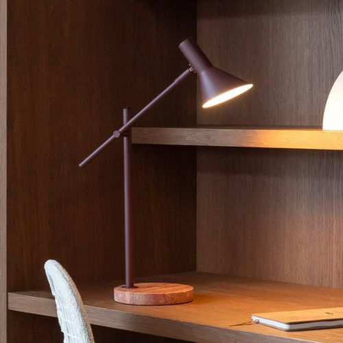 IT'S ABOUT ROMI Tischlampe Izmir, dunkelrot, Höhe 59 cm