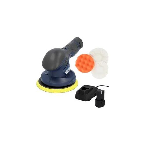 Akku-Poliermaschine CARTREND, blau, B:22,5cm H:17cm T:21,5cm, Poliermaschinen, 12V