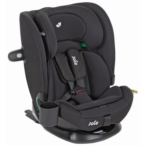 Joie Kinderautositz I-Bold R129, Schwarz, Textil, 45.5x82x53 cm, ECE R 129, 5-Punkt-Gurtsystem, abnehmbarer und waschbarer Bezug, Gurtlängenverstellung, höhenverstellbare Kopfstütze, integriertes Gurtsystem, optimaler Aufprallschutz, schnell leicht im Auto montierbar, Seitenaufprallschutz, verstellbare Sitz- Schlafpositionen, Isofix-Befestigung, Baby on Tour, Kindersitze, Kindersitze