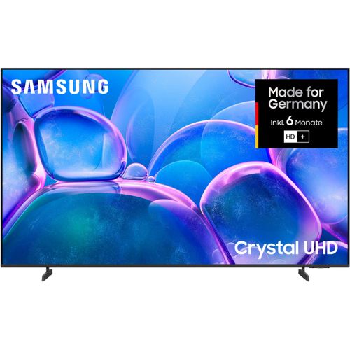 SAMSUNG LED-Fernseher "GU75U7099FU LED-Fernseher", Energieeffizienz: G (A-G), schwarz, 75, Fernseher, Crystal UHD, Q-Symphony, Dolby Surround Sound, Triple Tuner, Smart-Hub, Topseller