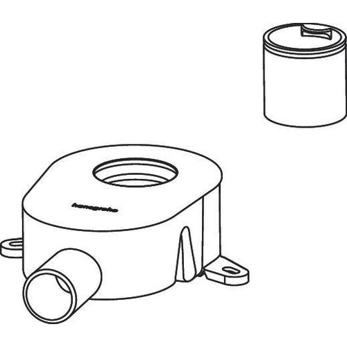 Hansgrohe RainDrain Go Siphon flat , 87845000 87845000