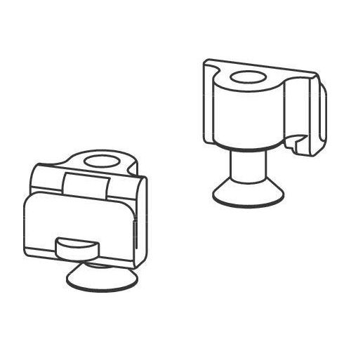 Hansgrohe Stellfuß set RainDrain Rock 94334000