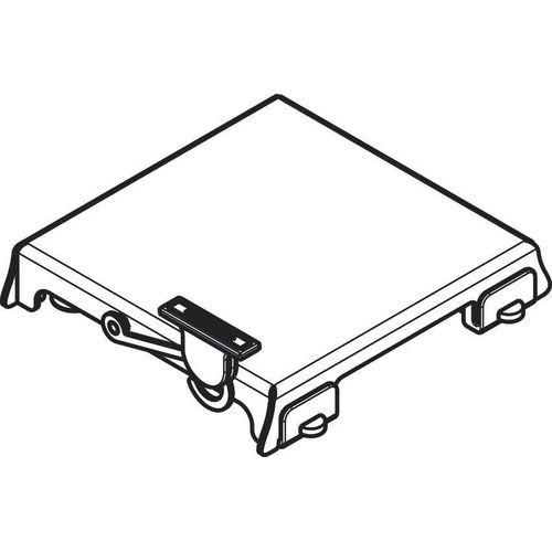 Hansgrohe RainDrain Rock Grate 10x10 Rock , 94768800 94768800