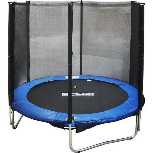 Trampolin mit Schutznetz 244 cm