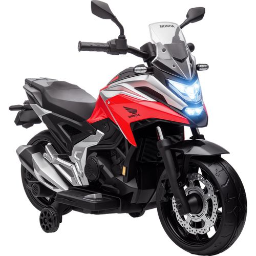 AIYAPLAY Kinder Elektro-Motorrad 12V Kindermotorrad mit MP3 USB LED-Scheinwerfer