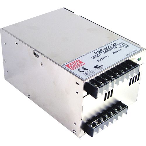 MEANWELL PSP-600-24, AC-DC-Schaltnetzteil, geschlossen, 600W 24V 25A