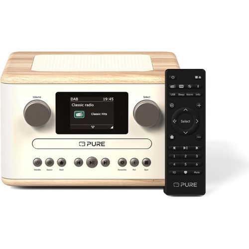Pure Classic C-D4, Internet, Digital, DAB+, FM, 87,5 - 108 MHz, 174 - 240 MHz, 15 W