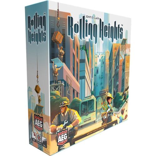AEG Rolling Heights: Strategisches Brettspiel für 1-4 Spieler ab 14 Jahren