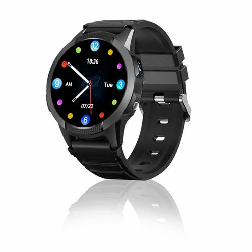 SaveFamily Slim Smartwatch mit GPS und 4G-Anrufen Schwarz (Black)
