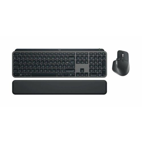 Logitech MX Keys S Combo - Tastatur-und-Maus-Set - Tastatur - AZERTY