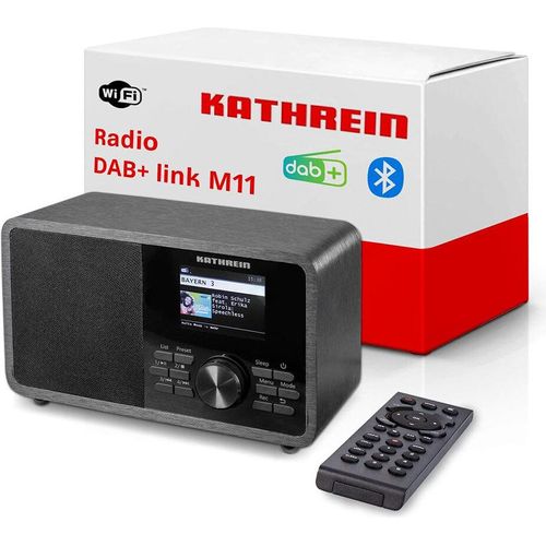 Kathrein DAB+ link M11 schwarz mono Internet Radio Internetradio DAB/UKW WLAN LAN