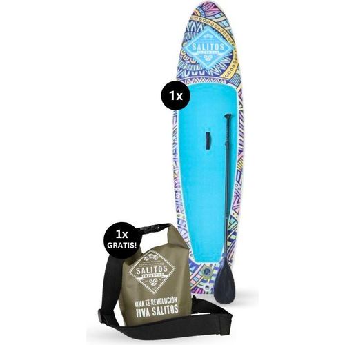 SALITOS Stand-Up-Paddle-Board SUP Türkis [Spar-Paket]