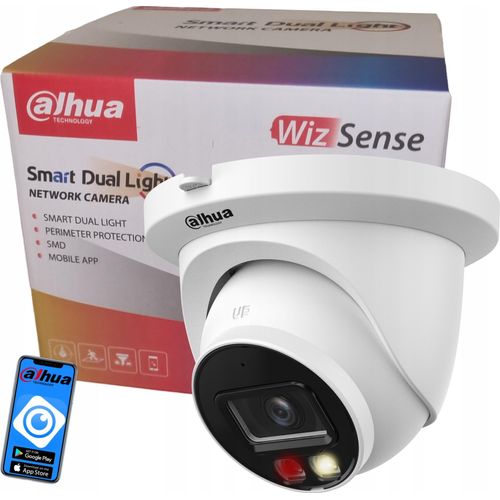 Dahua Ip Dome Kamera 8 Mpx Smd Plus, Bewegungserkennung, Sd Slot Ip67 Smart