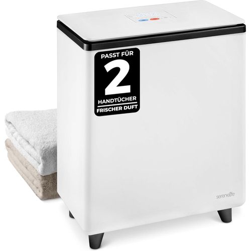 SereneLife Handtuchtrockner Elektrisch, Handtuchheizung Energiesparend als Organizer im Badezimmer, Towel Warmer mit großem Fassungsvermögen Image