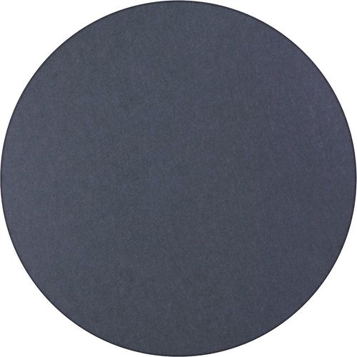 eurokraft basic Akustik-Deckenplatte, PET-Filz, Ø 1200 mm, runde Form, blau