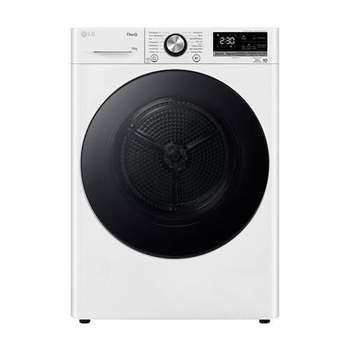 LG Trockner mit Dual Inverter Wärmepumpentechnologie & Sicherheitsglastür Automatisch selbstreinigender Kondensator 10 kg Fassungsvermögen WiFiFunktion EEK A+++ V9AYXT V9AYXT