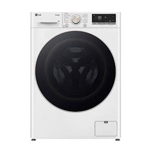 LG Waschmaschine Weiß (A10%*, 9 kg, 1.360 U./Min.) mit AI DD® & TurboWash®360° F4WR709G F4WR709G