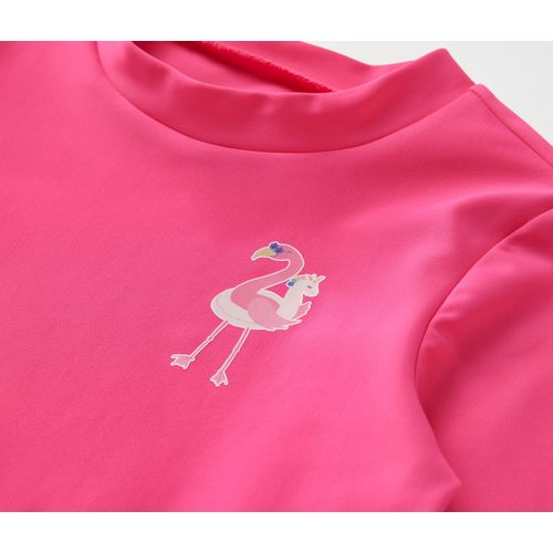 Tchibo - Kinder-Kombi mit UV-Schutzfaktor 80 - Gr. 110/116 - pink/print