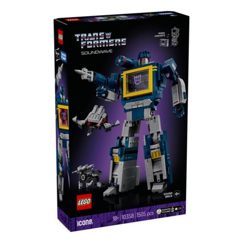 LEGO® Icons Transformers: Soundwave